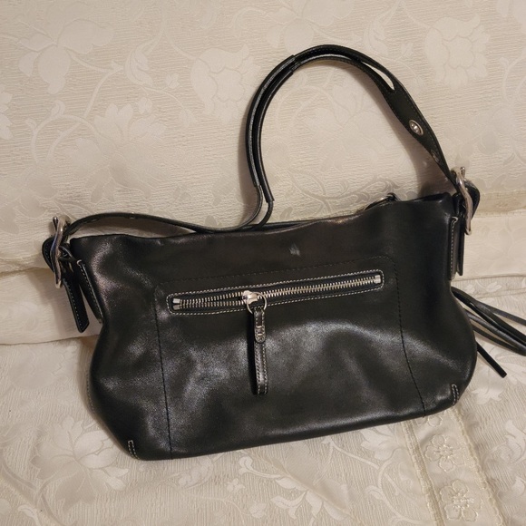 Coach leather shoulder bag - Picture 2 of 4